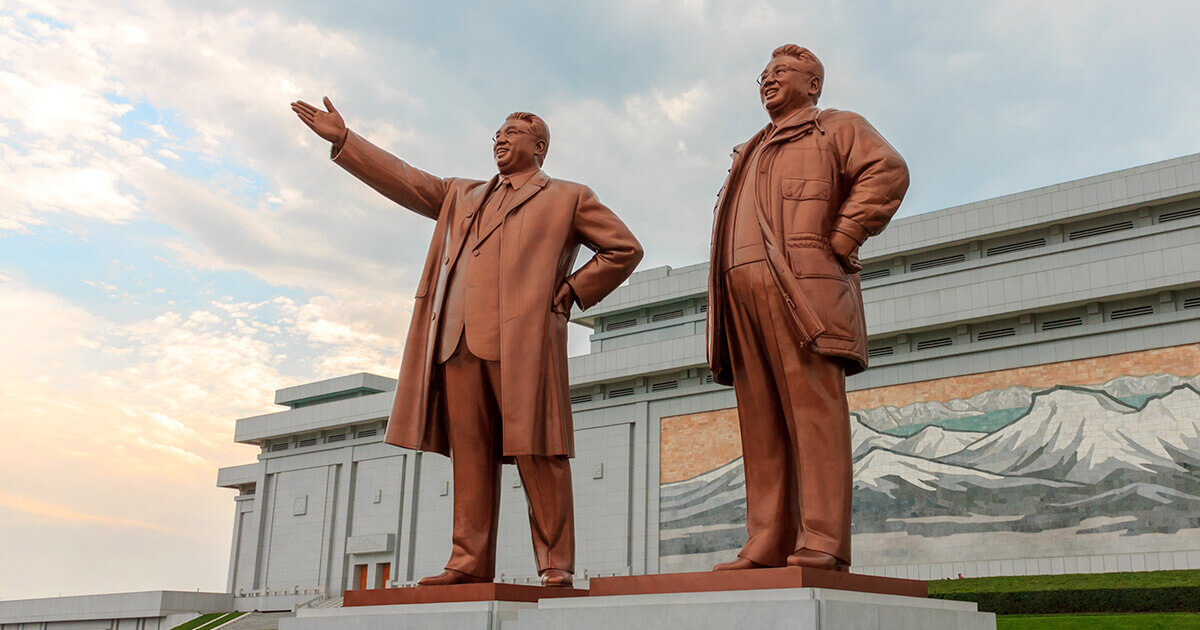 grand monument north korea