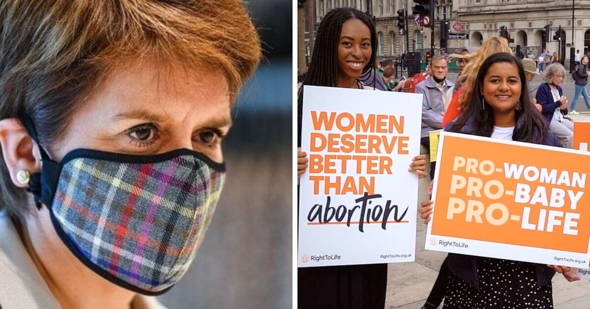 Sturgeon to host abortion campaigners’ summit on making it a criminal offence to offer support to women outside abortion clinics