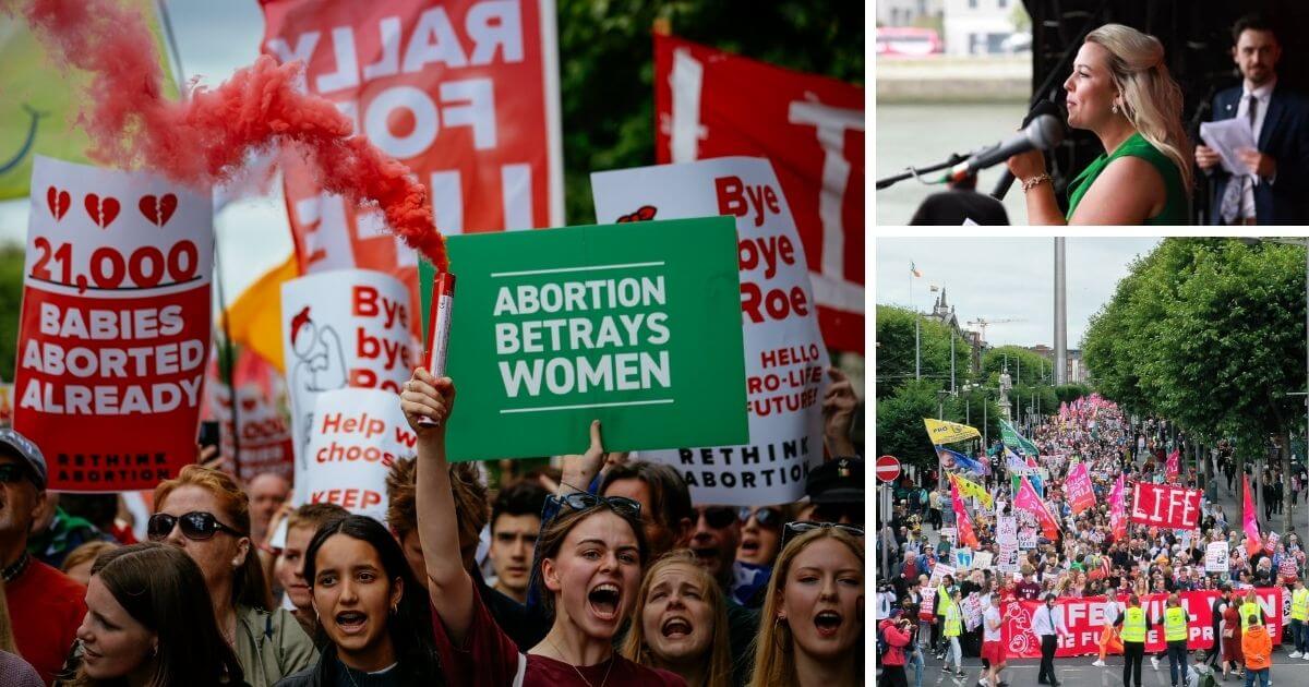 Thousands join the All Ireland Rally for Life in Dublin