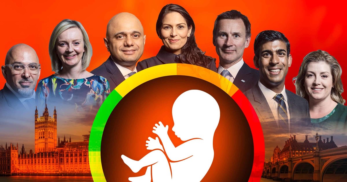 UPDATED Where do the Tory leadership candidates stand on abortion and assisted suicide