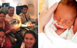 British nurses deliver premature baby on flight to Philippines