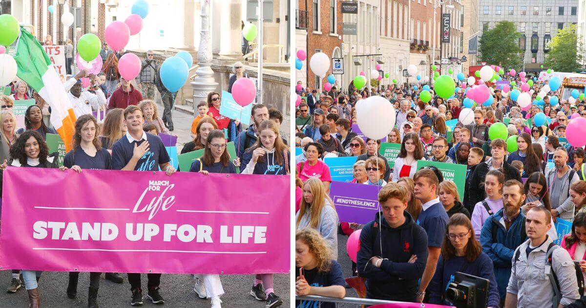 Thousands attend March for Life in Dublin