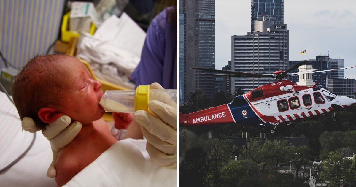 Prematurely-born triplets escape Hurricane Ian in dramatic helicopter rescue