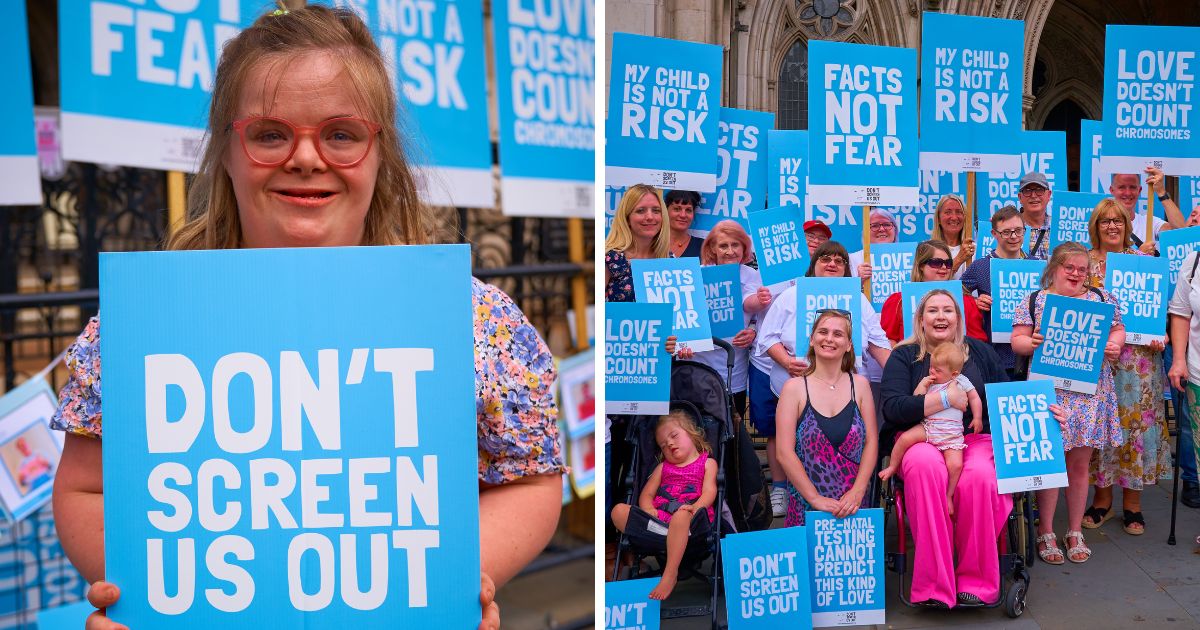 Woman with Down’s syndrome vows to fight on against UK’s discriminatory abortion laws