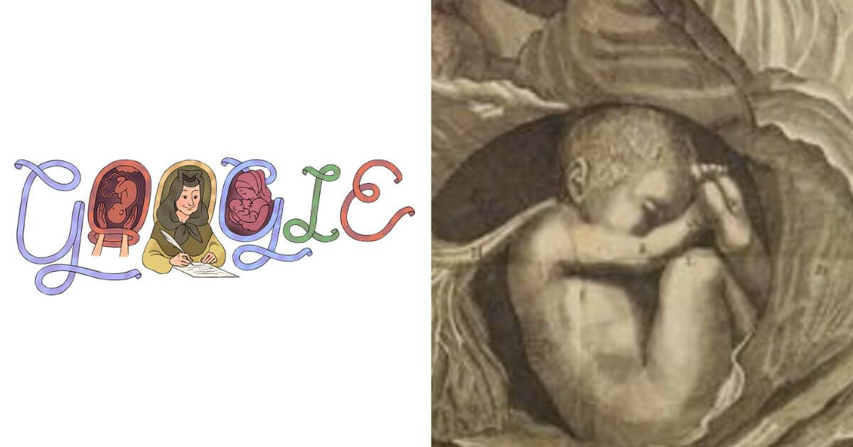 Google Doodle celebrates the life of midwife pioneer with pro-life imagery