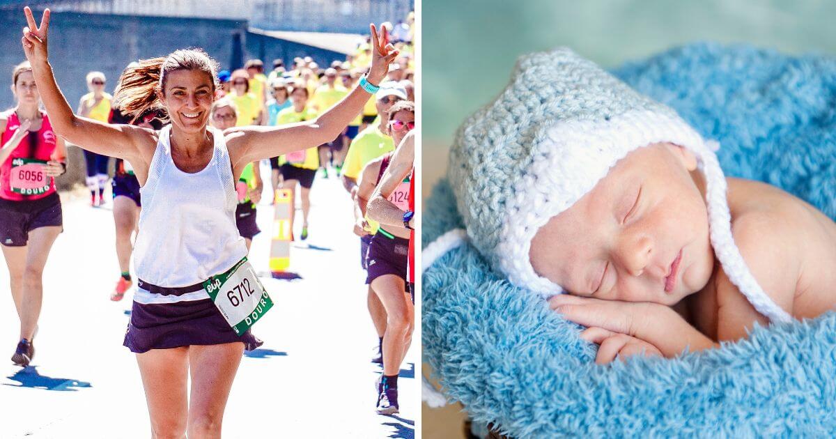 Mum thanks neonatal unit that saved her baby by running marathon