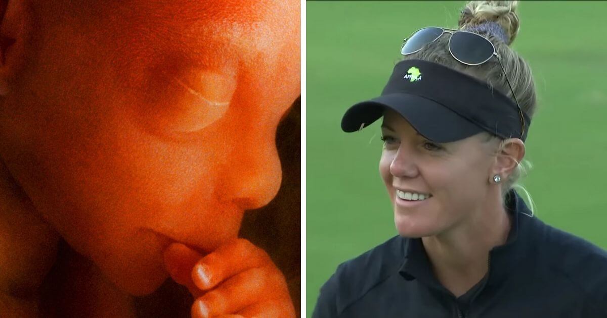 Pregnant golf pro “very shocked” at censorship of her pro-life views