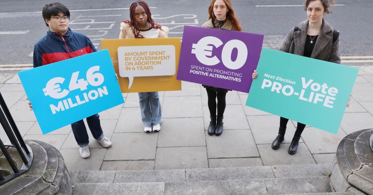 Irish Gov. spends €46m on abortion provision and nothing on abortion alternatives