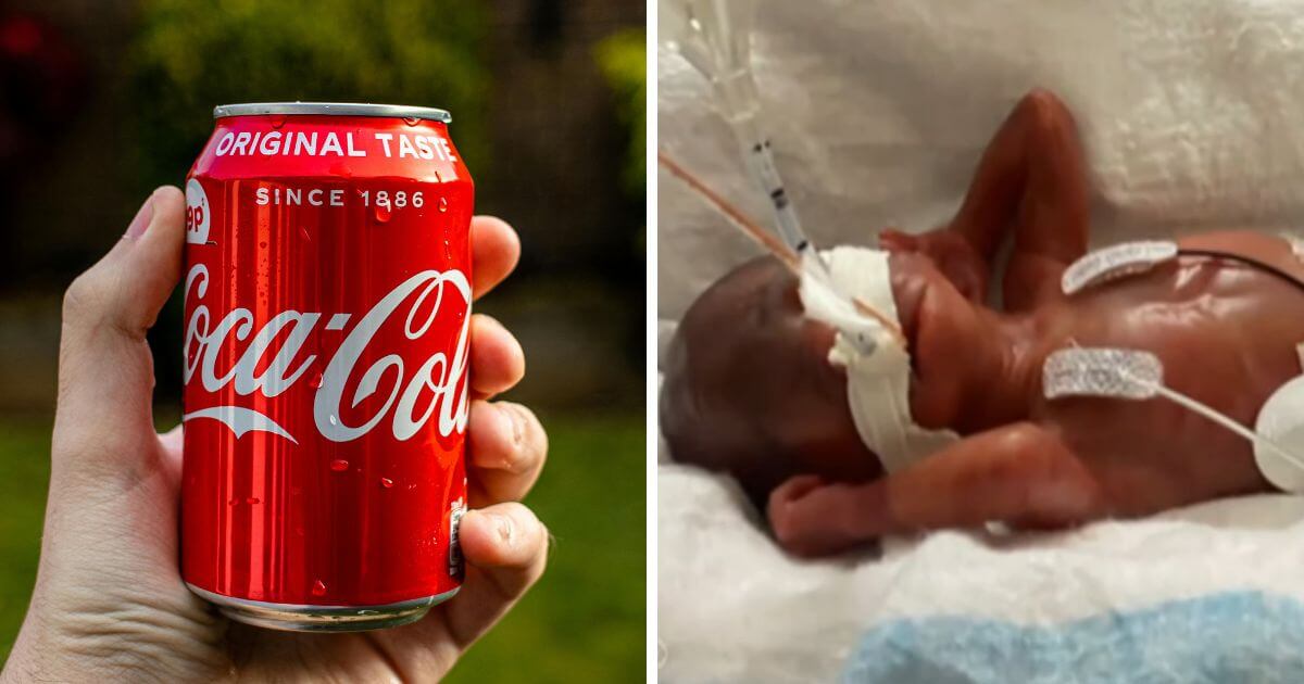 Baby boy born weighing the same as a can of coke at 27 weeks now meeting his milestones at one year old