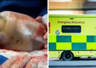 Emergency responders awarded commendations for saving baby born at 26 weeks still in his amniotic sac