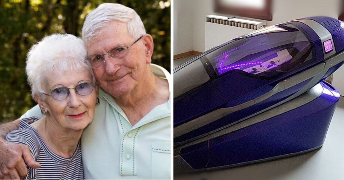 Pensioners sign up to be first British couple to use double ‘suicide pod’