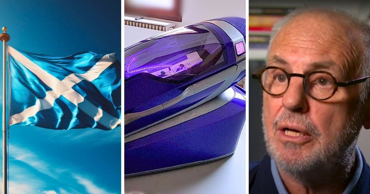 Philip Nitschke campaigning for gas chamber ‘suicide pod’ scheme for Scotland