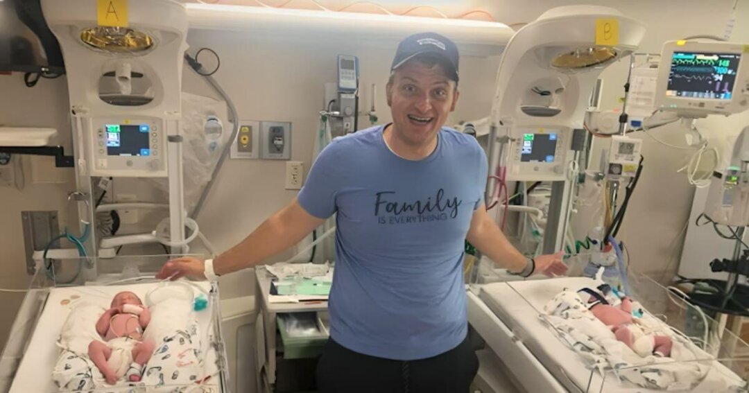 Dad delivers premature twins at home with life-saving help from emergency dispatcher