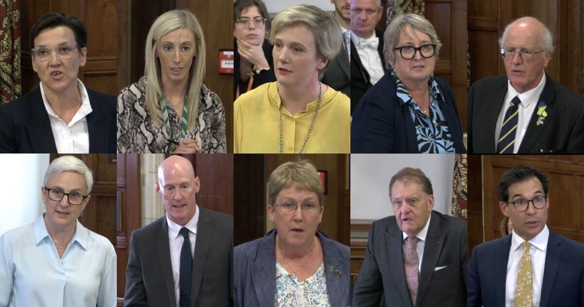 Wrap up MPs line up to speak out against extreme abortion up to birth amendments