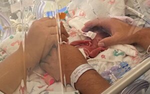 Mum told baby girl wouldn’t survive at 23 weeks, but she’s now thriving at home