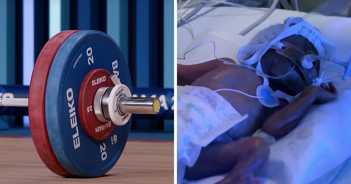 Premature baby beats the odds and becomes a world-class powerlifter