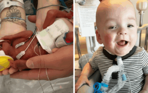 Baby born weighing barely a pound goes home from hospital after 350 days