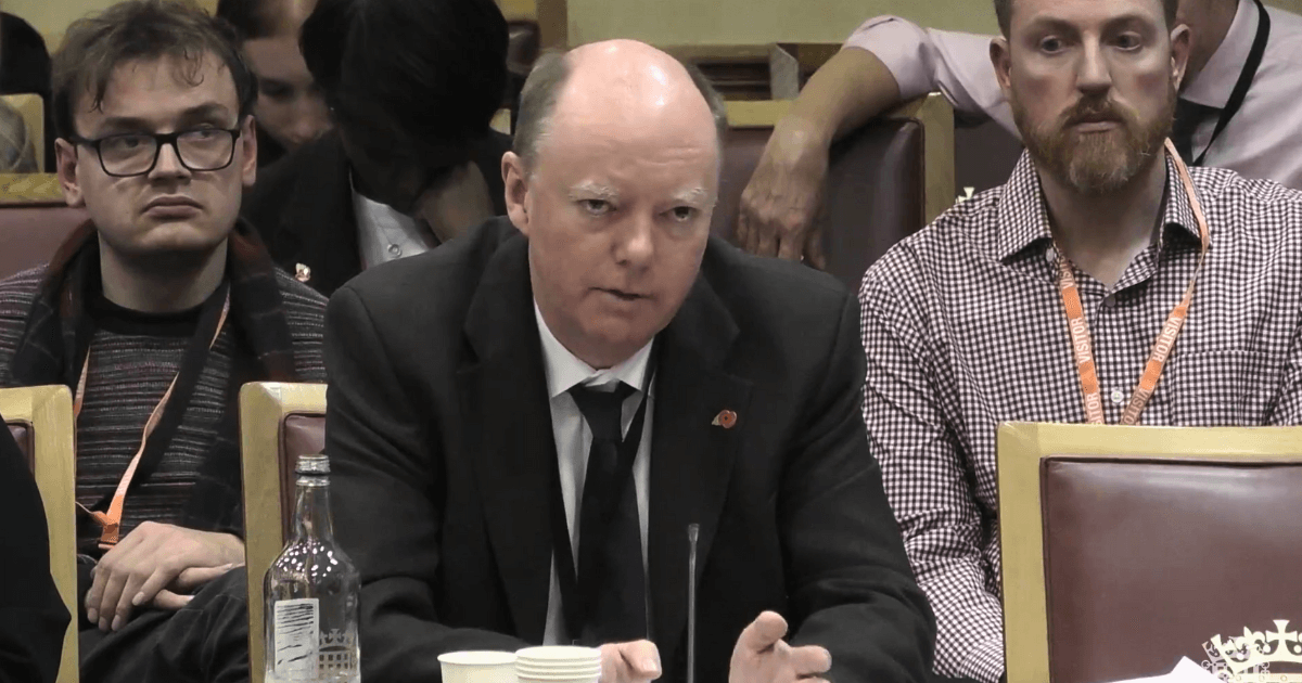 Chris Whitty warns talking a loved one out of assisted suicide is coercion