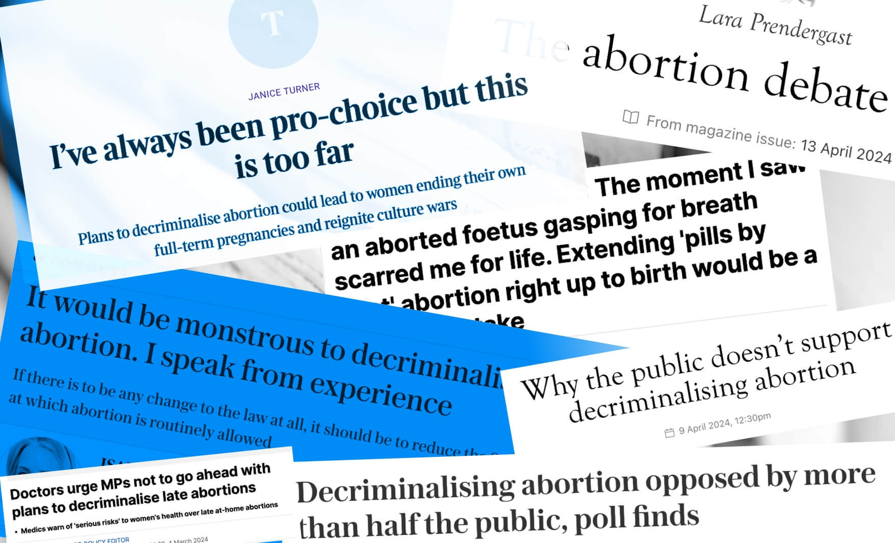 Reason 7 - High-profile ‘pro-choice’ commentators say extreme changes to abortion legislation go “too far”