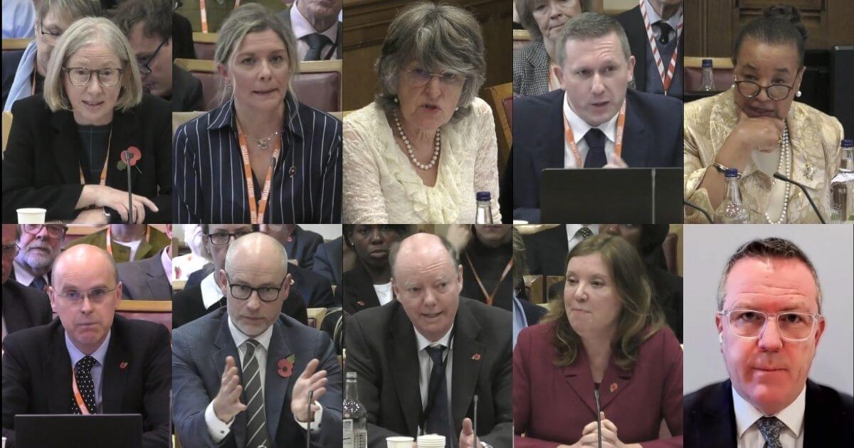 Wrap up House of Lords assisted suicide Bill select committee – day 5