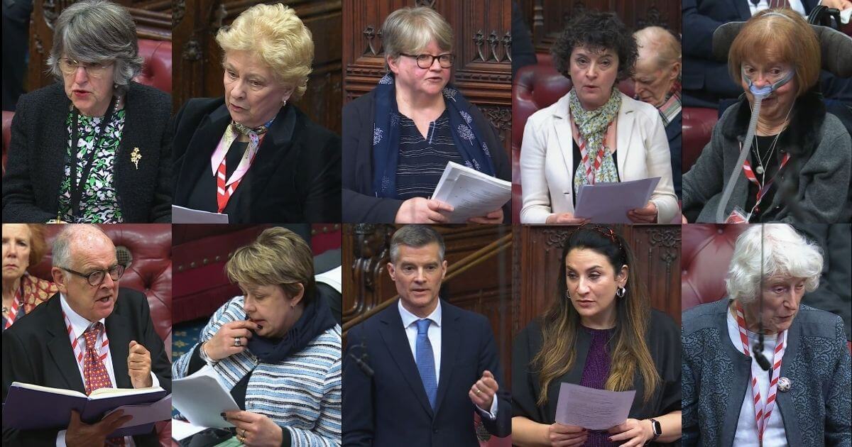 Wrap up House of Lords assisted suicide Committee Stage - Day 6