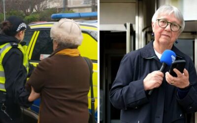 Grandmother arrested for holding sign offering support outside abortion provider has charges dropped