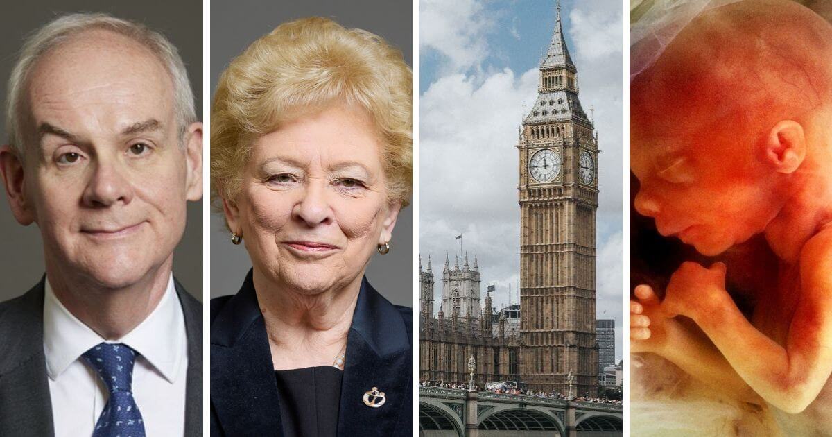 Bills on abortion complications reporting and babies born alive after an abortion to be introduced in the House of Lords