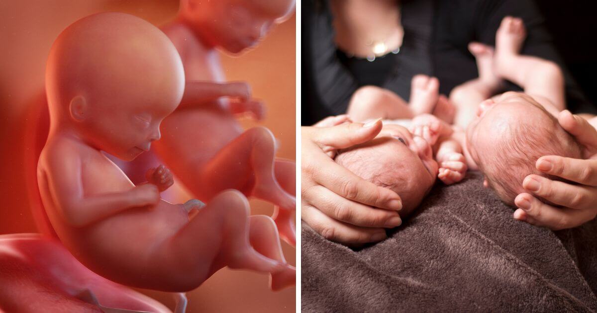Twin boys born 10 weeks prematurely just hours after mother calls her doctor with discomfort