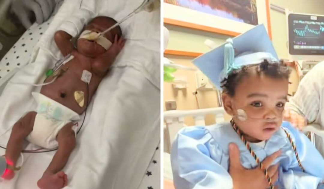 Premature baby breaks hospital record for longest stay after birth before going home