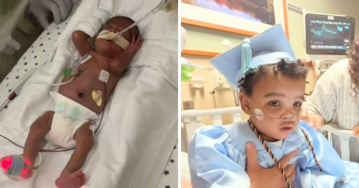 Premature baby breaks hospital record for longest stay after birth before going home