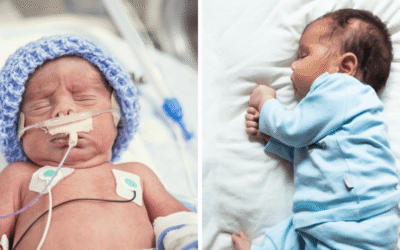 Baby born at 25 weeks, weighing only 550g, is now six years old