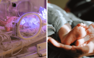 Premature baby boy, who spent 78 days in neonatal care after being born weighing just 1lb 13oz, starts school