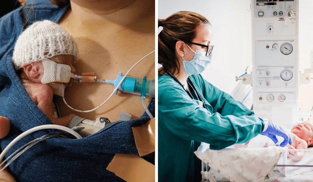 Woman who was born prematurely at only 29 weeks grows up to become nurse in same neonatal hospital